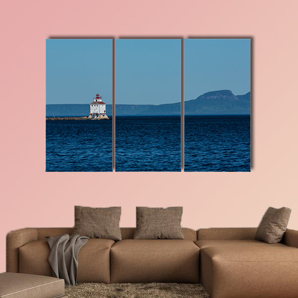 Thunder Bay Lighthouse Multi panel canvas wall art