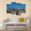 View of the Basilica and Capitoline Temple Multi panel canvas wall art