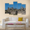 View of the Basilica and Capitoline Temple Multi panel canvas wall art