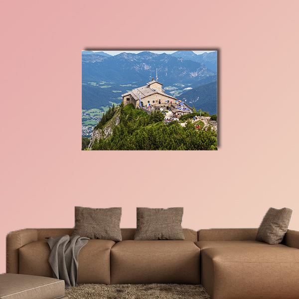 Kehlsteinhaus, Eagle Nest, Berchtesgaden in Germany multi panel canvas wall art