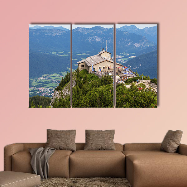 Kehlsteinhaus, Eagle Nest, Berchtesgaden in Germany multi panel canvas wall art