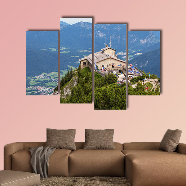 Kehlsteinhaus, Eagle Nest, Berchtesgaden in Germany multi panel canvas wall art