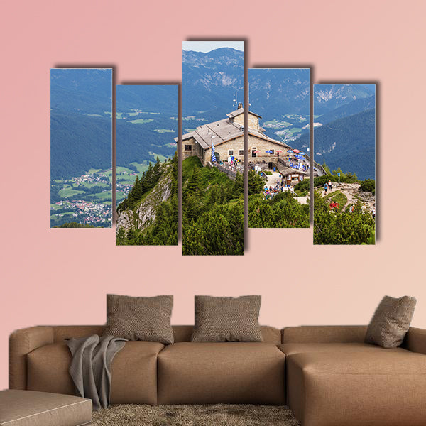 Kehlsteinhaus, Eagle Nest, Berchtesgaden in Germany multi panel canvas wall art