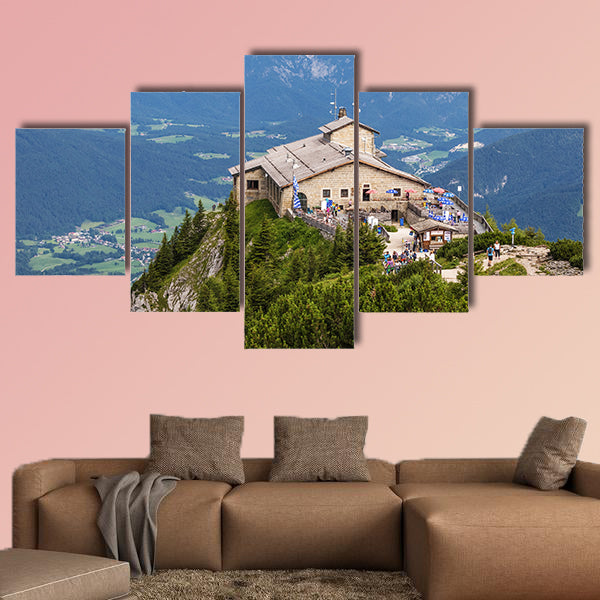 Kehlsteinhaus, Eagle Nest, Berchtesgaden in Germany multi panel canvas wall art