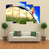 Chad national flag marking furnished by NASA Multi panel canvas wall art