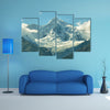 Views of Black mountain range "Cordillera negra" from Wilcacocha lagoon, Peru Multi Panel Canvas Wall Art