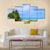 Beautiful View Tabuaeran, Fanning Island, Republic of Kiribati Multi Panel Canvas Wall Art