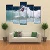 Quinn of New Zealand participates surfest professional surfing competition Multi panel canvas wall art