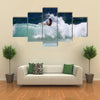 Quinn of New Zealand participates surfest professional surfing competition Multi panel canvas wall art