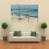 The Seascape Of Karidi Beach Vourvourou At Sithonia peninsula, Chalkidiki, Macedonia, Multi Panel Canvas Wall Art