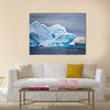 Huge iceberg in Antarctica, dark sky multi panel canvas wall art