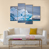 Huge iceberg in Antarctica, dark sky multi panel canvas wall art