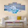 Huge iceberg in Antarctica, dark sky multi panel canvas wall art