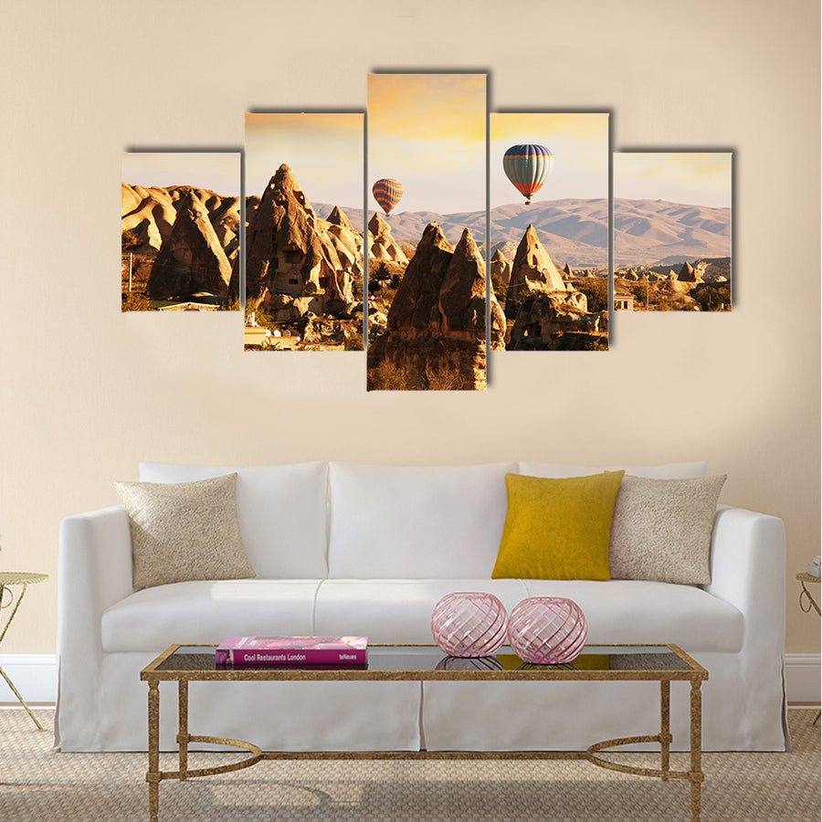 Cappadocia in Turkey, Multi Panel Canvas Wall Art