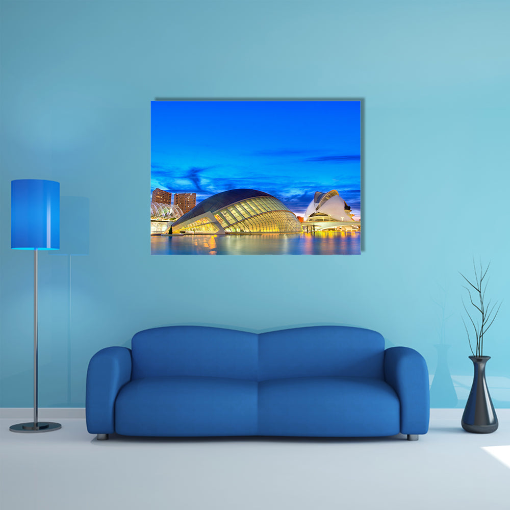 The City of Arts and Sciences, the Valencia, Spain multi panel canvas wall art