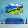 Acehnese Lake in the Austria multi panel canvas wall art