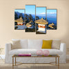 Chorten stupas  the memorial in honour of the Bhutan Multi panel canvas wall art