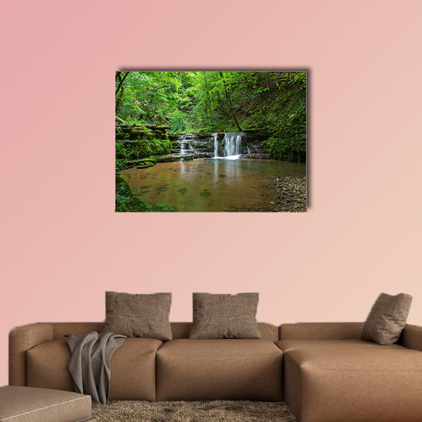 Gauchach Gorge, Black Forest, Germany multi panel canvas wall art