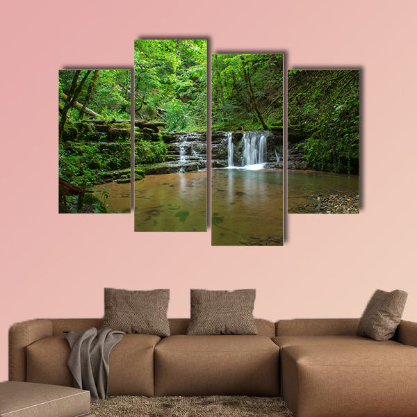 Gauchach Gorge, Black Forest, Germany multi panel canvas wall art