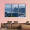 View of Lake Lucerne in Switzerland multi panel canvas wall art