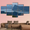 View of Lake Lucerne in Switzerland multi panel canvas wall art