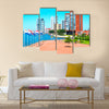 The Netherlands, the World Port Center buildings Multi panel canvas wall art