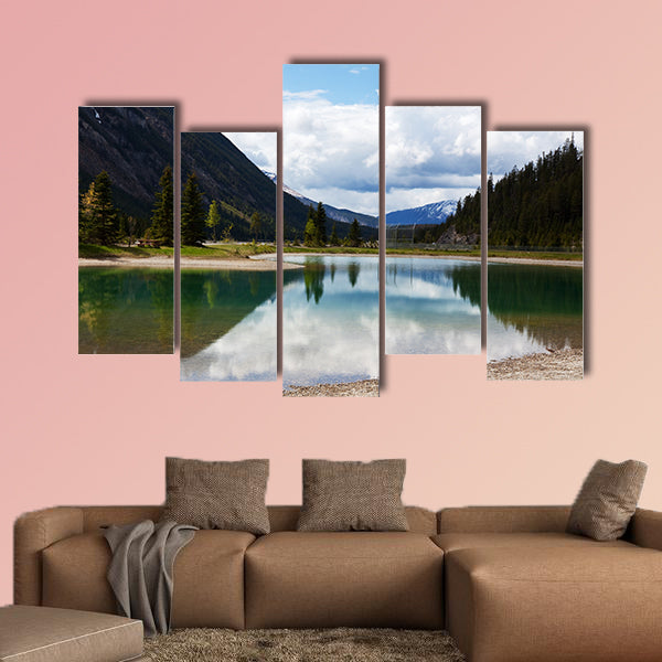 Lake, multi panel canvas wall art