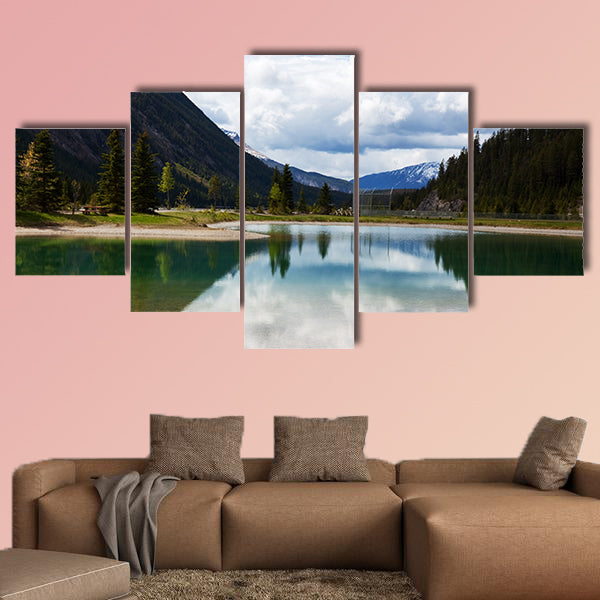 Lake, multi panel canvas wall art