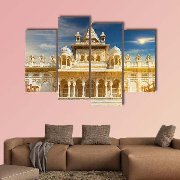 The Jaswant Thada is a cenotaph located in Jodhpur, multi panel canvas wall art