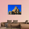 Basilica of Saint Paul near Harissa mounts at Lebanon multi panel canvas wall art