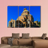 Basilica of Saint Paul near Harissa mounts at Lebanon multi panel canvas wall art