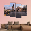 The main square of Krakow, Poland multi panel canvas wall art