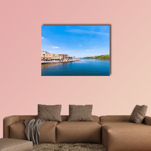 View of the Malecon embankment multi panel canvas wall art