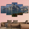 Mountain Lake Multi panel canvas wall art