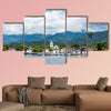 Tourist boats waiting for tourists in the state of Rio de Janeiro, Brazil multi panel canvas wall art