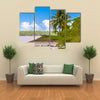 Cannons on the coast of the Suriname River in Suriname, South America Multi Panel Canvas Wall Art