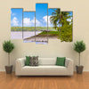 Cannons on the coast of the Suriname River in Suriname, South America Multi Panel Canvas Wall Art