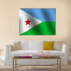 Illustration Djibouti Multi Panel Canvas Wall Art