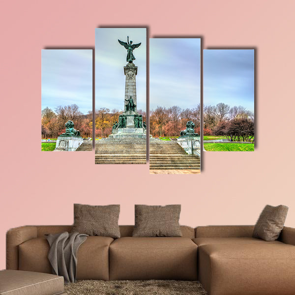 Sir George Etienne Cartier Monument in Quebec, Canada wall art