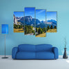 Bridge Of Dolomite Rocks Multi Panel Canvas Wall Art