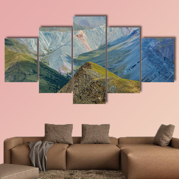 View of the mountain Mother of the World multi panel canvas wall art
