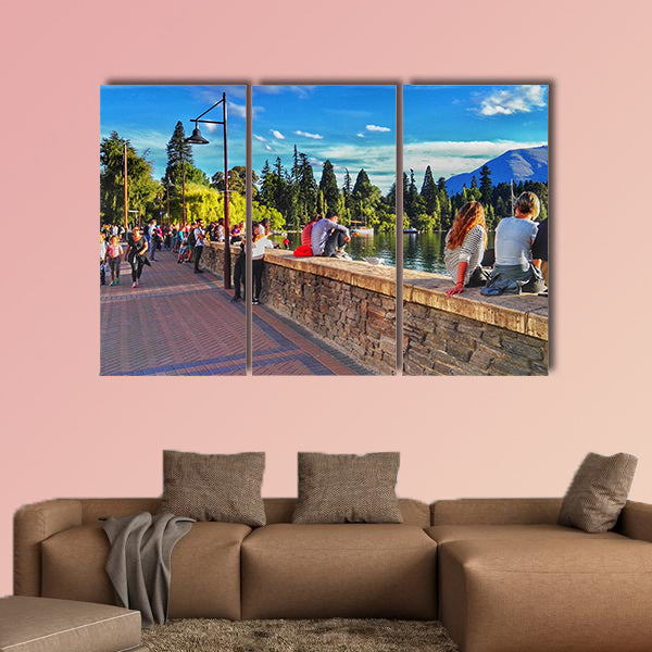 Queenstown New Zealand multi panel canvas wall art