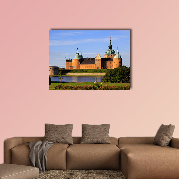 Morning light at the Kalmar castle located in Kalmar, wall art