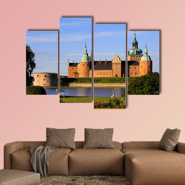 Morning light at the Kalmar castle located in Kalmar, wall art