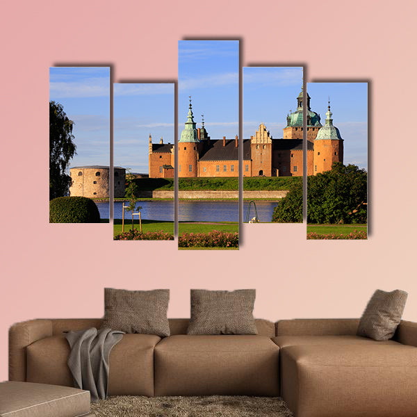 Morning light at the Kalmar castle located in Kalmar, wall art