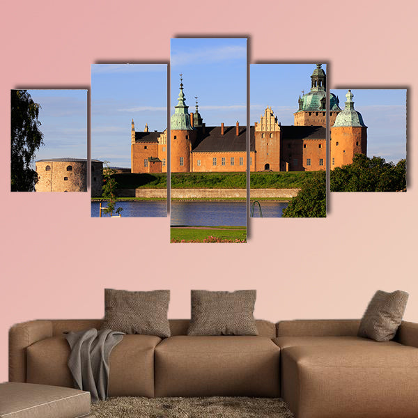 Morning light at the Kalmar castle located in Kalmar, wall art