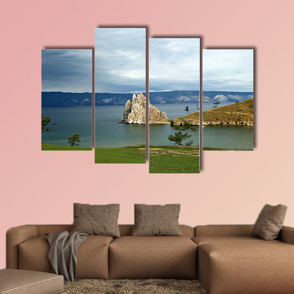 View from the shore of the island (Lake Baikal, Russia) on the wall art
