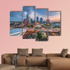 Tampa, Florida, USA downtown skyline on the bay  multi panel canvas wall art