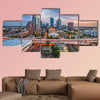 Tampa, Florida, USA downtown skyline on the bay  multi panel canvas wall art