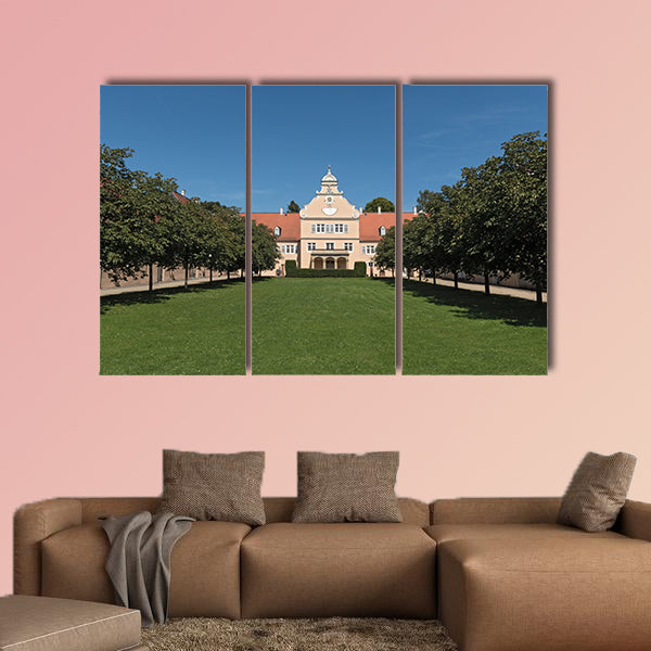 Renaissance hunting castle Kranichstein near Darmstadt, wall art